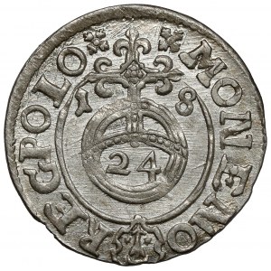 Žigmund III Vasa, poltopánka Bydgoszcz 1618 - krásna