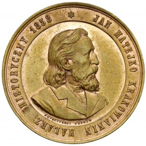 Medal, Jan Matejko - Cracovian, Historical Painter 1883