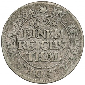 Schwedische Herrschaft Pommern, Karl XI, 1/12 Taler 1694