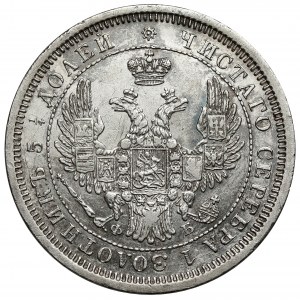 Russland, Alexander II., 25 Kopeken 1856