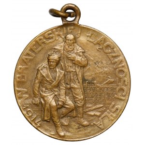 Medaile, Rusové polským bratrům 1914 (⌀24mm)