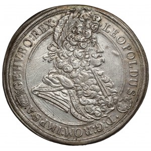 Uhersko, Leopold I., Thaler 1696 KB