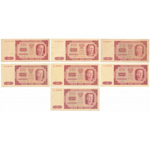 100 gold 1948 - MIX series (7pcs)