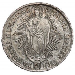 Hungary, Maria Theresa, Thaler 1742 KB