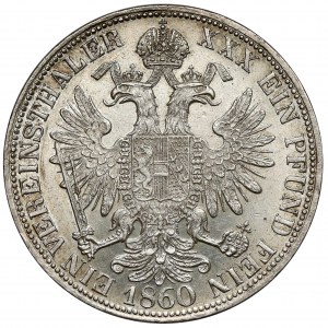 Rakúsko, František Jozef I., Vereinsthaler 1860-A