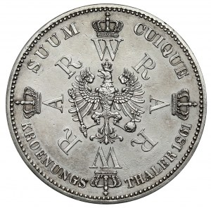 Preussen, Wilhelm I, Taler 1861