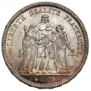 France, 5 francs 1873-A