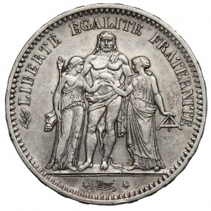 France, 5 francs 1848-A