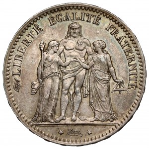 Francúzsko, 5 frankov 1877-A