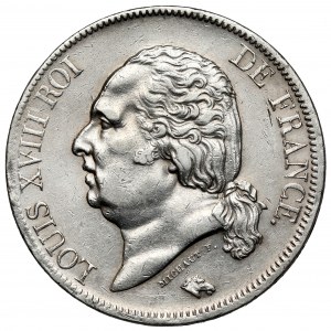 Francúzsko, 5 frankov 1819-A
