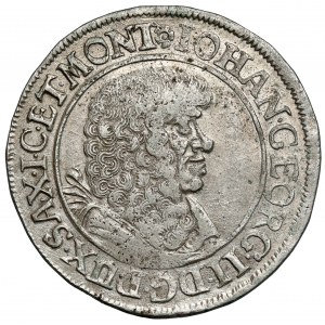 Sachsen, Johann Georg II, 1/3 Taler 1674 CR