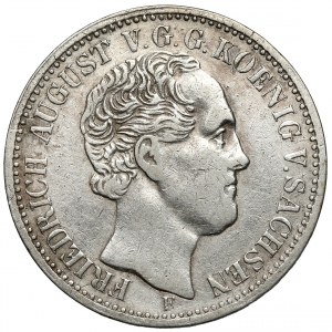 Sachsen, Friedrich August II, 1/3 taler 1852-F