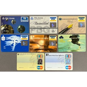 Zahlungskartenmuster (8 Stück)