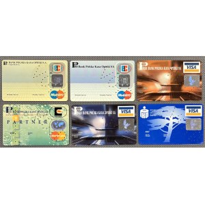 WZORY kart płatniczych (6szt)