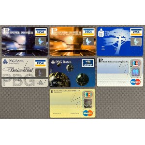 WZORY kart płatniczych (7szt)