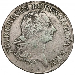 Śląsk, Fryderyk II Wielki, 1/3 talara 1772-B, Wrocław