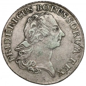 Silesia, Frederick II the Great, 1/3 thaler 1772-B, Wrocław