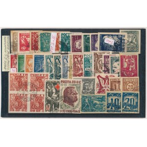 Oflag II C Woldenberg - set of camp stamps - stamped (38pcs)