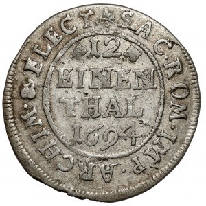 Sachsen, 1/12 Taler 1694 EPH