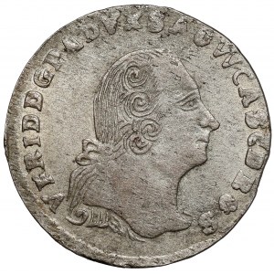 Anhalt-Bernburg, Viktor II Friedrich, 1/6 thaler 1758 LM