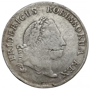 Śląsk, Fryderyk II, 1/6 talara 1764-B, Wrocław