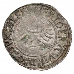 Silesia, Frederick II, Legnica penny no date