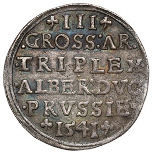 Prussia, Albrecht Hohenzollern, Trojak Königsberg 1541