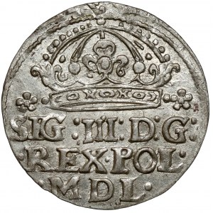 Sigismund III Vasa, Cracow 1614 penny - beautiful
