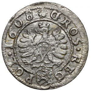 Zikmund III Vasa, Grosz Krakov 1608 - přechodný