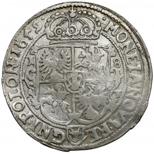 Ján II Kazimír, Ort Poznaň 1659 AT - RARE