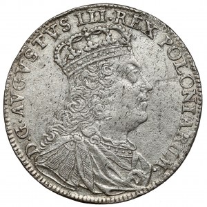 August III Sas, Tymf Lipsk 1753 - duża głowa