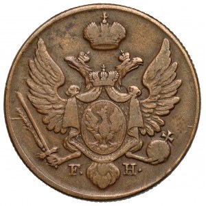 3 Polish pennies 1829 FH