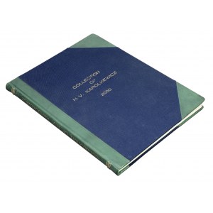 Aukční katalog sbírky Karolkiewicz 2000 v polokožené vazbě