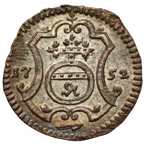 August III Sas, Halerz Drážďany 1752 FWóF