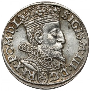 Sigismund III. Vasa, Trojak Kraków 1601 - rechts