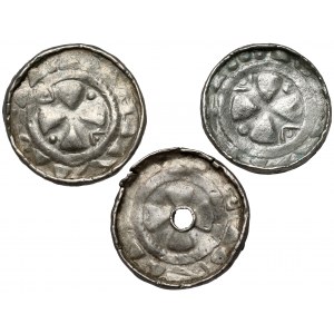 Cross denarii - CNP V-VI, set (3pcs)