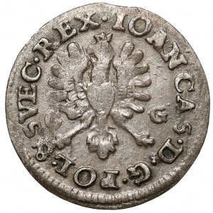 John II Casimir, Dwugrosz Bydgoszcz 1650 CG - small eagle