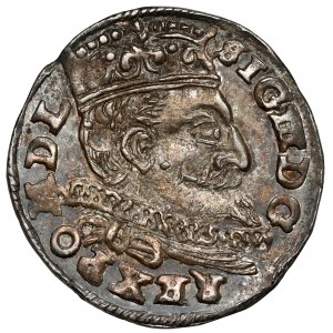 Zygmunt III Waza, Trojak Lublin 1598 - 15L98 - piękny