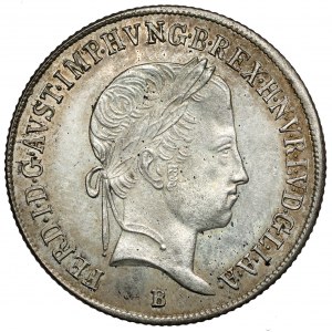 Maďarsko, Ferdinand I., 20 kreuzer 1848-B