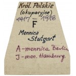 Ober-Ost. 1 kopiejka 1916 A und J - ex. Kalkowski, Satz (2tlg.)