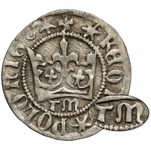 Casimir IV Jagiellonian, Half-penny Cracow - letters TM - rarity