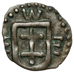 Ladislav III Varna, denár Wschowa m-W-f (1434-49)