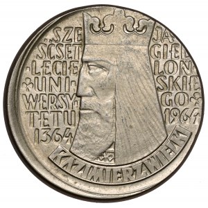 Destrukt 10 zloty 1964 Kasimir der Große - Offsetmarke