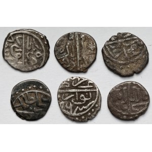 Ottoman Empire, Akce, lot (6pcs)