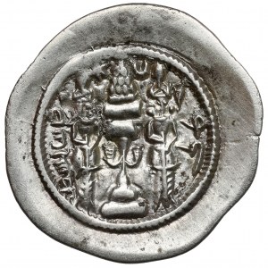 Sasanids, Xusro I (538-579 AD) Drachm