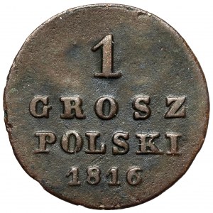 1 poľský groš 1816 IB