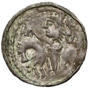 Boleslaw II the Bold, Duke's denarius - well minted and preserved