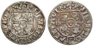 Sigismund III Vasa, Half-track Bydgoszcz 1623-1624, set (2pcs)