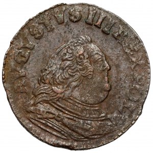 August III Sas, Gubin Penny 1755-H