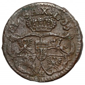 August III Sas, Gubin Penny 1755-H